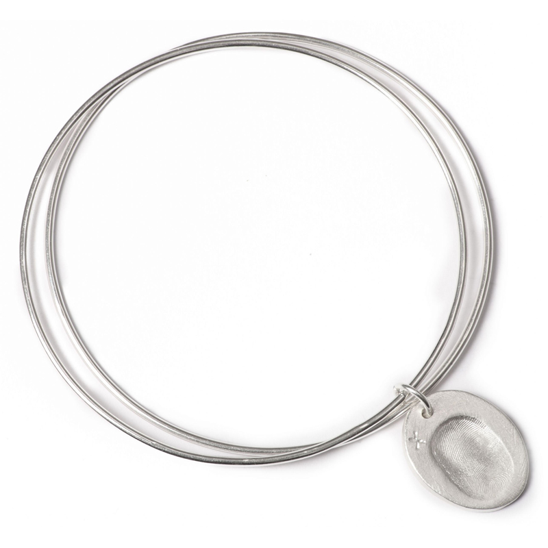 Double Bangle with Standard Charms