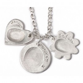 Triple Pendant with Three Standard Charms