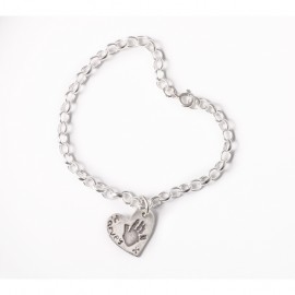 Chunky Belcher Chain Charm Bracelet with Standard Charms